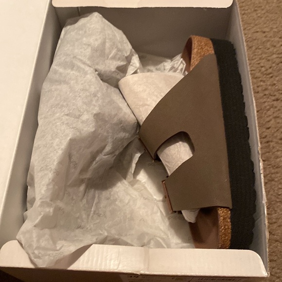 papillo  Arizona Grooved bottom platform NWB size 39N Mocca - Picture 9 of 9